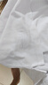 吉普（JEEP）短袖T恤男士夏季polo衫潮流休閑寬松涼感衣服男裝 白色 XL 曬單實拍圖