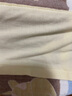 棉谷朵兒童純棉紗布護肚圍嬰兒睡覺防踢防著涼肚臍圍中大童寶寶護肚子夏 黃小牛（六層紗布） L碼（腹圍46-70cm） 曬單實拍圖