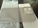 第一衛 DIVI【中國ROHS安全檢測】適用蘋(píng)果16pro手機殼iPhone16Pro保護套全包超薄磨砂半透明防摔硬殼男女款灰 曬單實(shí)拍圖