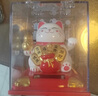 侑家良品 太能能招財貓桌面小擺件節日小禮品教師節送老師實(shí)用自動(dòng)招手3寸 曬單實(shí)拍圖