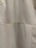 朗姿【尖貨補單】黑白色顯瘦輕禮服襯衫連衣裙女夏新款復(fù)古小黑裙裙子 白色2 L 165/84A 曬單實拍圖