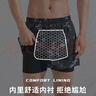 佑游游泳褲男速干防尷尬溫泉速干游泳館沙灘褲泳褲三件套23003黑色2XL 曬單實(shí)拍圖