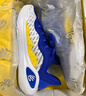 安德瑪（UNDERARMOUR）庫(kù)里CURRY 11男女情侶運(yùn)動(dòng)籃球鞋3027416 藍(lán)黃色100 3026615-100 43 曬單實(shí)拍圖