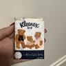 舒潔（Kleenex）手帕紙小熊印花紙巾9張/包 小包紙巾 濕水不易破 小熊印花 3層 9片*10包 曬單實拍圖