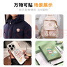 欣沁卡通絨布補丁貼可愛(ài)貓咪包包裝飾自粘布貼diy羽絨服補丁貼6個(gè)裝 曬單實(shí)拍圖