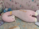 史泰萌大鵝毛絨玩具長(cháng)條抱枕公仔布娃娃玩偶女友睡覺(jué)夾腿情人節生日禮物 甜美羊駝 XL碼/長(cháng)約1.8米【有內膽可拆洗】 曬單實(shí)拍圖