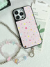 FUNNY RICH星星微光記憶適用iPhone16ProMax鏡面手機(jī)殼蘋(píng)果15puls新款磁吸保護(hù)套14女防摔高級(jí)感ins 銀色鏡面（磁吸款）+繁星櫻花手機(jī)鏈C11 iPhone 15 Pro M 曬單實(shí)拍圖