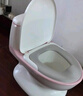 babycare馬桶坐便器蹲便器兒童馬桶仿真馬桶坐便圈2-6歲寶寶便盆維爾粉 曬單實(shí)拍圖