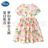 迪士尼夏連衣裙2025新款裙子女孩印花女童碎花裙PBZPL3057 夢(mèng)幻粉 150 曬單實(shí)拍圖