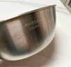美廚（maxcook）304不銹鋼盆和面盆 洗菜盆沙拉盆玻璃 打蛋盆發(fā)面盆29cm MCWA8380 曬單實(shí)拍圖