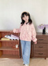 BSOUNDALE國際品牌女童中國風(fēng)外套2025秋季新款兒童洋氣衣服中大童春秋新款 粉色 140 cm 曬單實(shí)拍圖