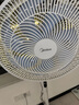 美的（Midea）電風(fēng)扇家用遠(yuǎn)距送風(fēng)遙控智能落地扇七葉智能感溫立式電扇宿舍臥室搖頭 【25年新品】升級AI聲控風(fēng)隨溫變款35AS 曬單實拍圖