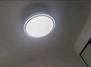 奧克斯（AUX）2025隱形風扇燈家用變頻客廳吊扇燈餐廳一體大風力臥室風扇吊燈 36寸白色-3檔(遙控) 曬單實拍圖