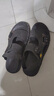 啄木鳥(niǎo)涼鞋男2026夏季外穿新款潮真皮男士沙灘軟底防滑防臭開(kāi)車(chē)兩用拖鞋 灰色旗艦款 44 曬單實(shí)拍圖