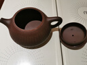 茗闐研高周小明紫砂壺名家純手工心經(jīng)景舟石瓢壺原礦老紫泥泡茶壺 心經(jīng)景舟石瓢壺-350cc 曬單實(shí)拍圖