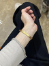 老廟碎冰冰黃金手鐲碎碎冰足金手鐲金手鐲送女友老婆生日禮物結(jié)婚五金 其它定制克數(shù)聯(lián)系客服 定制克重±1g-1.5g 曬單實(shí)拍圖