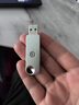 華碩（ASUS）a豆128GB USB3.2Gen 1金屬旋轉U盤(pán)時(shí)尚耐用太空銀 商務(wù)必備學(xué)習辦公投標電腦通用U300系列 曬單實(shí)拍圖