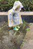 貝肽斯兒童雨衣男童女童寶寶防水防雨服幼兒園小學(xué)生上學(xué)專(zhuān)用雨披 曬單實(shí)拍圖