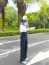 李寧直筒運動(dòng)褲女子2025秋潮流時(shí)尚簡(jiǎn)約百搭生活休閑衛褲AKLVC16 曬單實(shí)拍圖