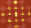 周六福 黃金999元寶金條小金豆愛(ài)心賞金玩咖投資金系列 計價(jià) 愛(ài)心 - 1g 曬單實(shí)拍圖