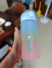 好好同學(xué) SCHOOL READY超能量tritan運動(dòng)水杯子女兒童專(zhuān)用學(xué)生水壺男耐高溫防摔水杯男 彩虹杯 500ml 曬單實(shí)拍圖