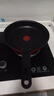 特福（Tefal）可拆卸煎鍋26cm可變烤盤(pán)餐具電磁爐烤箱燃?xì)庠钔ㄓ?曬單實(shí)拍圖