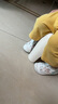 江博士學步鞋步前鞋春夏女童幼兒涼鞋兒童鞋2B13A1017CW米/藍21碼 曬單實拍圖