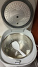 美的（Midea）電飯煲 0涂層電飯鍋4升 316L不銹鋼內(nèi)膽3-4人家用多功能無(wú)涂層微壓智能預(yù)約MB-RE476S 曬單實(shí)拍圖