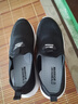 回力（Warrior）男鞋輕便軟底一腳蹬透氣休閑鞋耐磨運動(dòng)鞋 WXY(ZA)-3200 黑色 41 曬單實(shí)拍圖