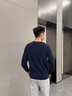 TOMMY HILFIGER25新款秋冬男裝商務(wù)休閑純色內(nèi)搭打底圓領(lǐng)針織羊絨衫40552 藏青色DW5 S （推薦：120-135斤） 曬單實(shí)拍圖