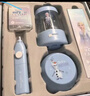 迪士尼（Disney）電動(dòng)文具套裝 文具禮盒電動(dòng)削筆器小學(xué)生文具套裝生日禮物女孩學(xué)習(xí)用品 艾莎 A90060-F1S 曬單實(shí)拍圖