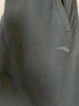 安踏運動(dòng)褲男2025秋季針織加絨寬松長(cháng)褲休閑褲束腳褲子男士衛褲籃球褲 -4碳灰色/春秋束腳褲【拉鏈口袋】 XL (180) 適合140-160斤 曬單實(shí)拍圖