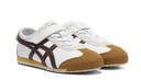 Onitsuka Tiger鬼塚虎中大童鞋運(yùn)動休閑鞋魔術(shù)貼男女童鞋子MEXICO 66? KIDS 白色/棕色 28.5 曬單實(shí)拍圖