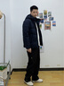 波司登25新款羽絨服男短款90絨運動(dòng)通勤休閑連帽冬季保暖外套B250245101 墨石藍5984-趨勢推薦 XL 185/104A 體重約140-155斤 曬單實(shí)拍圖