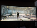 AOC 34英寸WQHD 240Hz超頻250Hz HVA快速液晶1ms HDR400 1500R曲面帶魚(yú)屏 21:9游戲電競顯示器CU34G3Z 曬單實(shí)拍圖