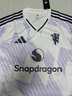 阿迪達(dá)斯 （adidas）男 足球系列 MUFC A JSY 曼聯(lián)球迷版客場(chǎng)短袖JI7423白色2XL 曬單實(shí)拍圖