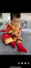 WVD國際品牌周歲禮服男寶寶夏季一歲抓周服女嬰童生日宴會(huì)套裝旗袍唐裝中國風(fēng) 短袖短褲帽+上衣+褲子 短袖短褲 均碼 曬單實(shí)拍圖