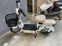 綠源【情人節(jié)禮物】電動自行車小福星【4塊電池-續(xù)航60km】LED大燈家用電動車液冷電機保十年沙淡綠 曬單實拍圖