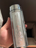 水杯保溫杯純銀杯999足銀內膽杯子高檔茶水杯定制刻字送人禮盒裝 銀色70g純銀內膽 精美禮盒 曬單實拍圖