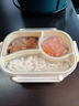 HUYO分格飯盒304不銹鋼學(xué)生密封保溫便當(dāng)餐盒上班族微波爐專用帶飯盒 【黃扣三格】分格密封飯盒580ml 曬單實(shí)拍圖