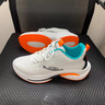 啄木鳥(niǎo)增高鞋男隱形內增高5cm8cm透氣防滑青年跑步鞋百搭運動(dòng)休閑鞋子男 白桔TS12-增高8cm 43 曬單實(shí)拍圖