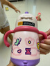 babycare兒童保溫杯嬰兒寶寶學(xué)飲杯吸管水杯水壺霸王龍不銹鋼保溫杯300ml 曬單實(shí)拍圖