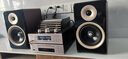 山水（SANSUI） M2膽機CD\DVD機組合桌面音響電子管電視藍牙5.0書(shū)架套裝HIFI音效木質(zhì)大音箱電腦發(fā)燒級 M2套裝（音箱+膽機功放+碟機層） 曬單實(shí)拍圖