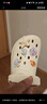 名創(chuàng  )優(yōu)品（MINISO）洞洞鞋男女夏季外穿涼鞋防滑厚底踩屎感包頭涼拖鞋 卡其+海洋星星 曬單實(shí)拍圖