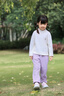 巴拉巴拉balaOne童裝男童長褲兒童褲子2025秋冬新款女運動休閑褲 風信紫70601 120 曬單實拍圖