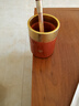 神雕（SHEN DIAO）茶具配件茶道六君子套裝茶藝擺件家用高檔泡茶工具6件套杯墊 花梨木-祥云茶筒 曬單實拍圖