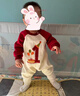 G.DUCKKIDS嬰幼兒哈衣爬服兒嬰兒衣服秋冬款男寶寶連體衣秋季滿(mǎn)月百天服周歲 紅色 66cm 66 曬單實(shí)拍圖