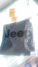 吉普（JEEP）牛仔褲男士直筒休閑2025春秋季新款潮牌修身褲子男 黑灰色 34 曬單實(shí)拍圖
