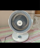 VCJ【德國品牌】空氣循環(huán)扇電風(fēng)扇家用臺式桌面節能輕音風(fēng)扇 機械旋鈕可搖頭3m線(xiàn) DQ212R 曬單實(shí)拍圖