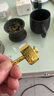 雷神之錘指尖陀螺減壓玩具可拆卸復古金屬解壓神器無(wú)聊edc錘子ppb 亮金色 曬單實(shí)拍圖